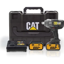 Die Grup Cat DX73 18VOLT 4.0 Ah. Çift Akülü 1700/2100NM Kömürsüz Profesyonel Şarjlı Somun Sıkma