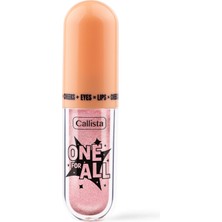 Die Grup Callista One For All 02 Pink Cosmos Eyes & Lips & Cheeks Likit Göz Farı