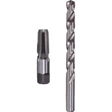 Die Grup Century Drill & Tool 93202 1/4-18 Npt Musluk ve 7/16" Matkap Kombo Paket