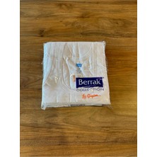 Berrak Tamamen Pamuk Erkek Atlet 6'lı Paket-Beyaz-56