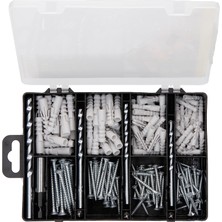 Die Grup Bosch Professional Accessories Bosch Diy 173 Parça Aksesuar & Sabitleme Seti, Matkap Ucu, Vidalama Ucu, Vida, Dübel, Üniversal Tutucu, Yeşil