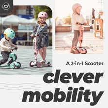 Die Grup Scoot And Ride Highwaykick 1 Pembe Oturaklı 3 Tekerlekli Çocuk Scooter