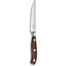 Die Grup Victorinox Mutfak Bıçağı Biftek Bıçağı Dövülmüş Gül Ağacı Normal Hediye Kutusu, 12 Cm, 7.7200.12 G