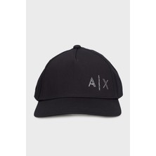 Die Grup Armani Exchange Logolu% 100 Pamuk Şapka Erkek Şapka XM000282 AF12102 UB101