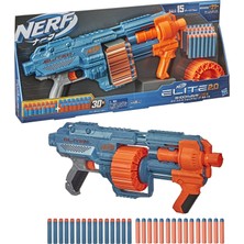 Die Grup Nerf Elite 2.0 Shockwave Rd-15 Dart Tabancası, 30 Dart Kapasitesi, 27 Metre Atış Mesafesi, 8+ Yaş