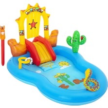 Die Grup Bestway 8'8" x 6'2" x 55"/2.64M x 1.88M x 1.40M Wild West Play Center