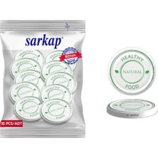 Die Grup Sarkap Kavanoz Kapağı, 82MM, Hava Geçirmez, Sızdırmaz, Konserve Için Uygun, 10'lu Paket (Healthy)