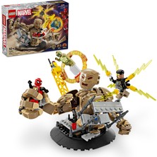 Die Grup LEGO | Marvel Örümcek Adam Kum Adam’a Karşı: Son Savaş 76280 – 10 Yaş ve Üzeri Süper Kahraman Seven Çocuklar Için Yaratıcı Oyuncak Yapım Seti (347 Parça)