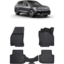 Die Grup 5d Ekstra Havuzlu Paspas, Volkswagen Tiguan 2022 Model Uyumlu