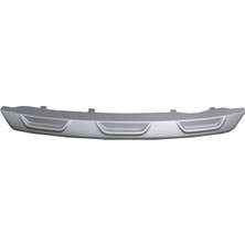 Oto101 Dacıa Sandero Stepway- 21/24; Arka Tampon Alt Parça Orta Gümüş Gri (Spoiler)(Tyg)