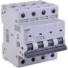 Die Grup Viko 6VTB-4C125 Otomatik Sigorta 6ka C Tipi 4 Kutup 125A
