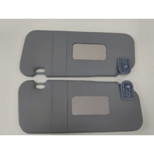 Oto101 Peugeot 207- 06/12; Güneşlik Gri Sağ/sol Set 2 Parça