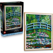Die Grup LEGO Art Claude Monet – Nilüfer Gölü Üzerinde Köprü 31220