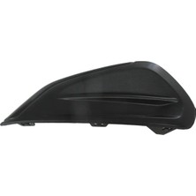 Oto101 Peugeot 208- 16/20; Sis Lamba Kapağı Sol Sis Deliksiz/siyah Çıtalı (Tw)