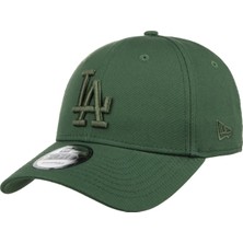 Die Grup New Era 9forty League Essential Mlb Los Angeles Dodgers Beyzbol Şapkası, Yetişkinler Için, Koyu Yeşil