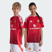 Die Grup Adidas Manchester United 24/25 Home Çocuk Forma Kırmızı 176