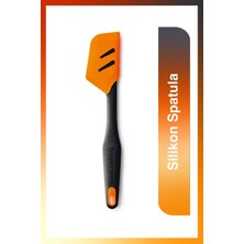 Die Grup Tupperware Isıya Dayanıklı Ergonomik Silikon Spatula Esnek Pratik Mutfak Gereci