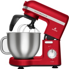 Die Grup Karaca Mastermaid Chef Pro Çift Kollu Stand Mikser Kırmızı 1750 W