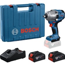 Die Grup Bosch Gds 18V-780 Akülü Darbeli Vidalama Makinesi/somun Sıkma Makinesi (2 x 5.0 Ah; Case)