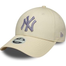 Die Grup New Era Metallic Logo 9forty Neyyan Kadın Bej Şapka