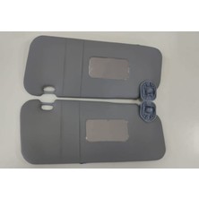 Oto101 Peugeot 307- 01/05; Güneşlik Gri Sağ/sol Set 2 Parça