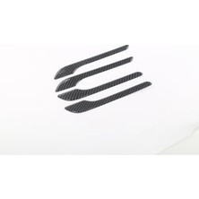 Die Grup OLED Garaj Kapı Kolu Dekoratif Kaplama Mat Karbon Tesla Model Y Legacy ve Juniper ile Uyumlu