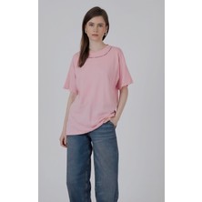Myes Butik Pembe Boğaz Yazılı