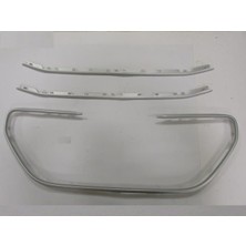 Oto101 Peugeot 301- 13/16; Ön Panjur Dış Gri Çıtası (3 Parça) Set