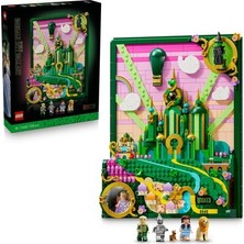 Sungur's Store Lego® Wicked Emerald City Duvar Tablosu 75685 - Yetişkin Kadınlar ve Erkekler Için Minifigür Içeren