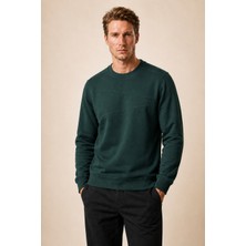 Redline Lines Regular Fit Kışlık Sweatshirt Nefti