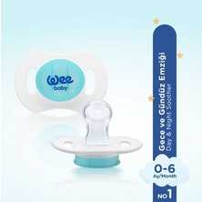Sungur's Store 2'li Gece Gündüz Damaklı Silikon Emzik - Saklama Kabı Hediyeli