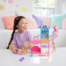 Sungur's Store Veteriner Kliniği Oyun Seti - Pembe Saçlı Bebek ve Aksesuarlar