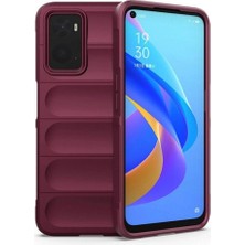 Marsilyan™- Realme 9i 4g Kılıf Optimum Silikon - Bordo