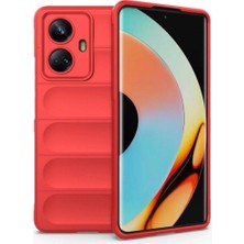 Marsilyan™- Realme 10 Pro 5g Kılıf Optimum Silikon - Kırmızı