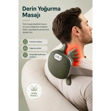 Marsilyan™- Çok Fonksiyonlu Boyun Masaj Cihazı Isı Destekli Omuz ve Ense Rahatlatıcı Kullanım