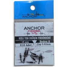 Anchor Hızlı Yem Değişim Fırdöndüsü S Beden 10 Lu Paket