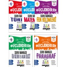 Ankara Yayıncılık Ankara Yayınları 6. Sınıf Türkçe + Matematik + Fen Bilimleri + Paragraf + Din Kültürü Güçlendiren Soru Bankası