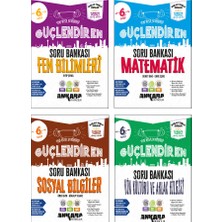 Ankara Yayıncılık Ankara Yayınları 6. Sınıf Matematik + Fen Bilimleri + Sosyal Bilgiler + Din Kültürü Güçlendiren Soru Bankası