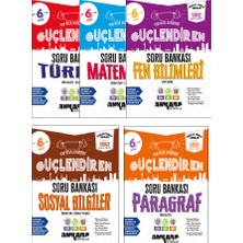 Ankara Yayıncılık Ankara Yayınları 6. Sınıf Türkçe + Matematik + Fen Bilimleri + Sosyal Bilgiler + Paragraf Güçlendiren Soru Bankası
