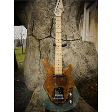 Puandorg Elektro Gitar Telecaster Custom Epoksi & Yıllanmış Ağaç Kişiye Özel