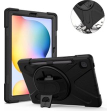 Marsilyan™- Samsung Galaxy P610 Tab S6 Lite 10.4 Kılıf Amazing Tablet Kapak - Siyah