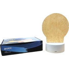 Uravas Store 3D Masa Lambası Pilli USB