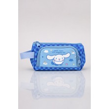 x Dekomus Lisanslı Cinnamoroll Yeni Sezon Blue Cloud Collection Kalem Çantası