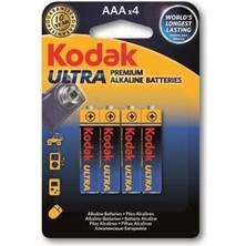 9521 Ultra Premium 4 Lü Alkalin Ince Pil