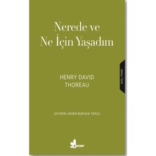 Çınar Yayınları Nerede ve Ne Için Yaşadım