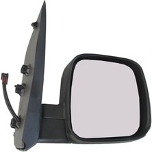 Oto101 Peugeot Bıpper- 08/17; Kapı Aynası Sağ Siyah Elektrikli/ısıtmalı/sensörlü)(Yerli)