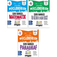 Ankara Yayıncılık Ankara Yayınları 6. Sınıf Matematik + Paragraf + Din Kültürü Güçlendiren Soru Bankası
