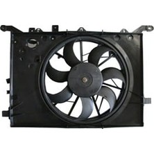 Oto101 Volvo S60- 00/04; Radyatör Fan Davlumbazı Komple (Kontrol Ünitesiz Beyinsiz)(7kanatlı) (Tw)