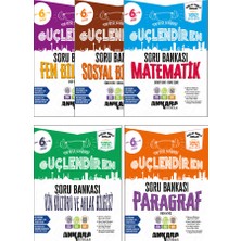 Ankara Yayıncılık Ankara Yayınları 6. Sınıf Matematik + Fen Bilimleri + Sosyal Bilgiler + Paragraf + Din Kültürü Güçlendiren Soru Bankası