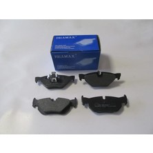 Oto101 Bmw X1- E84- 09/15; Arka Fren Balatası (KABLOSUZ)(DİSK)(123X43.8X16.2/123X48X16.2)(BRAMAX)